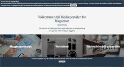 Desktop Screenshot of magazinet.nu